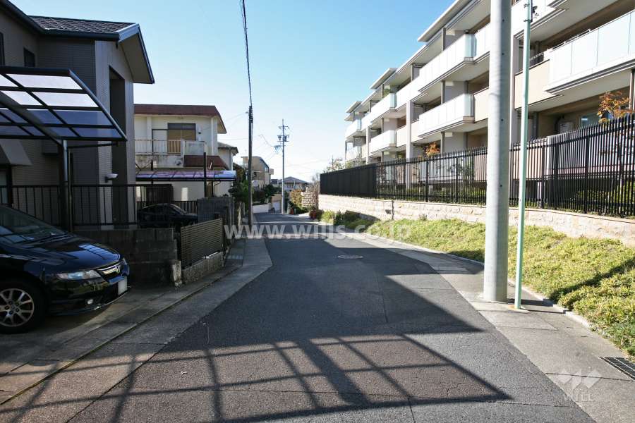 敷地の前面正面道路