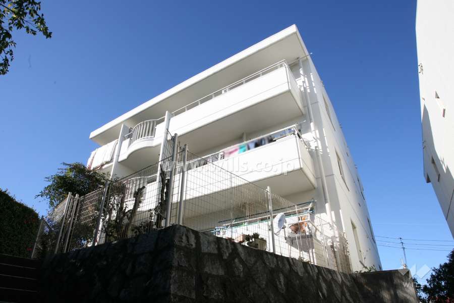 イトーピア表山ハイツ1号棟に外観（南側から）