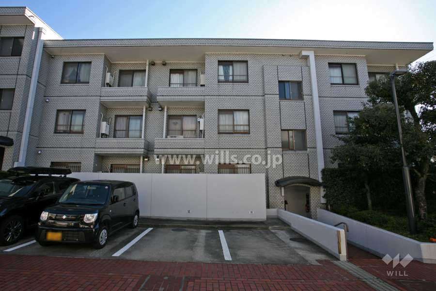 イトーピア第2表山ハイツB棟の外観（北側から）