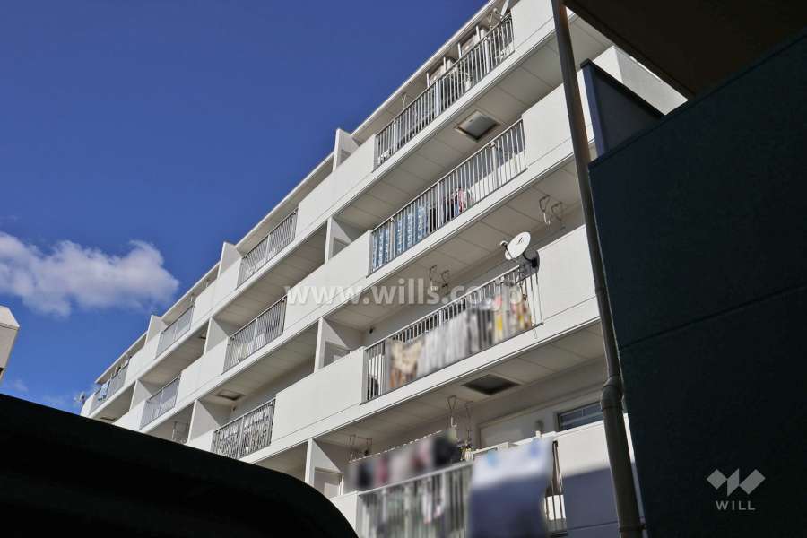 三旺マンション原駅前の外観（南東側から）