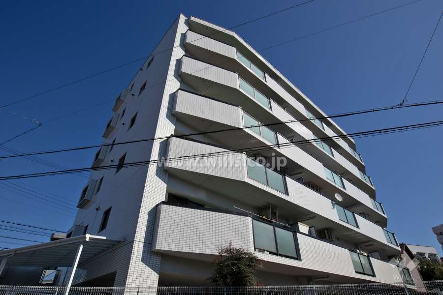 サンパーク平針の外観（南西側から）