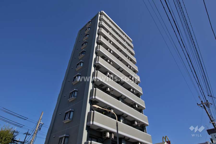 ダイアパレス平針の外観（南西側から）