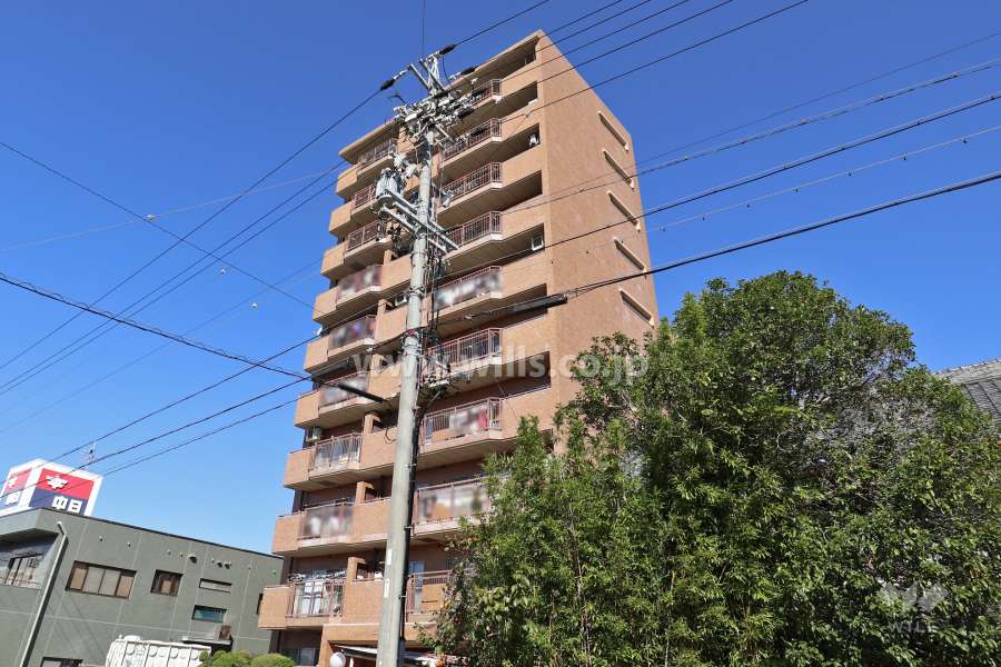 三旺マンション第2平針の外観（南東側から）