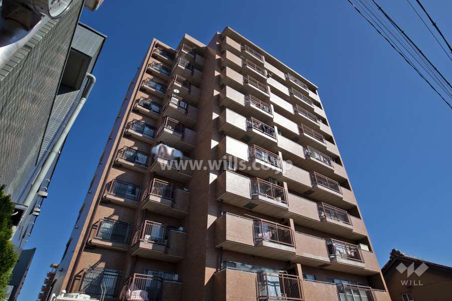 三旺マンション第2平針の外観（南西側から）