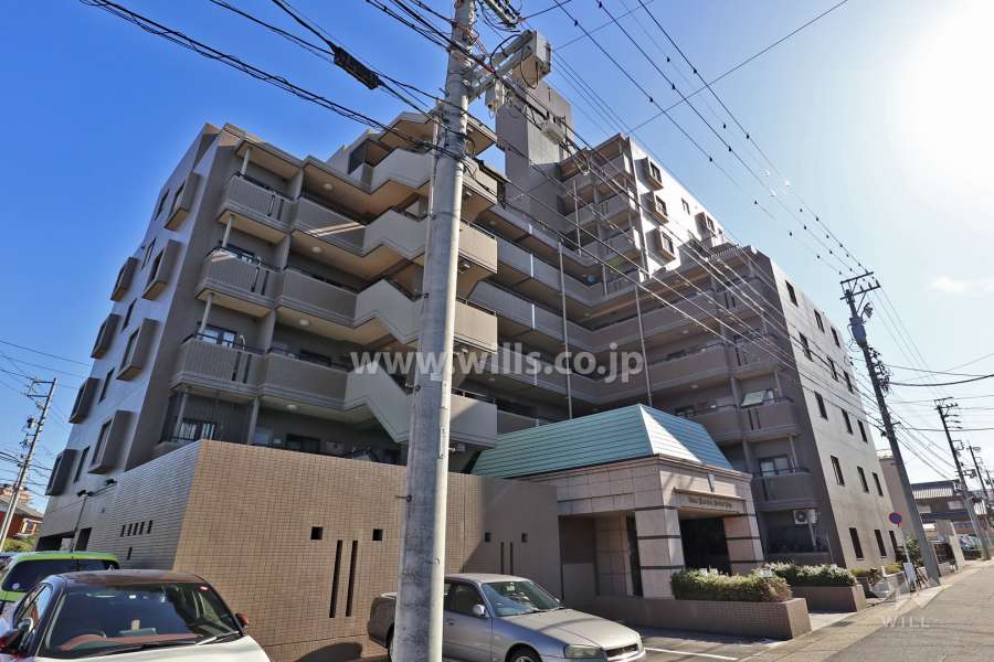 トーカンマンション平針プラザの外観（北西側から）