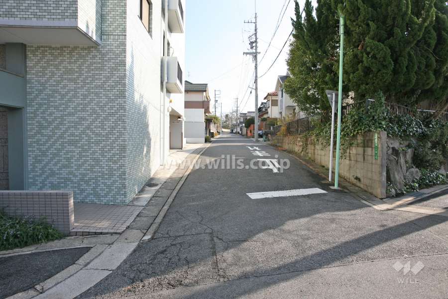 敷地南側の道路
