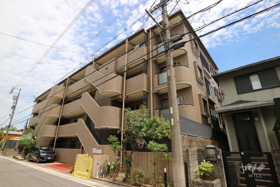 ライオンズマンション保呂公園の外観（北西側から）