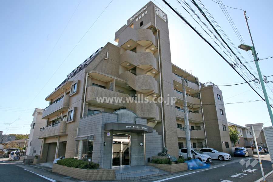 ライオンズマンション菅田第8の外観（北側から）