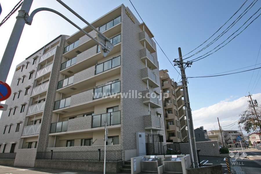 藤和シティホームズ野並の外観(東側から)