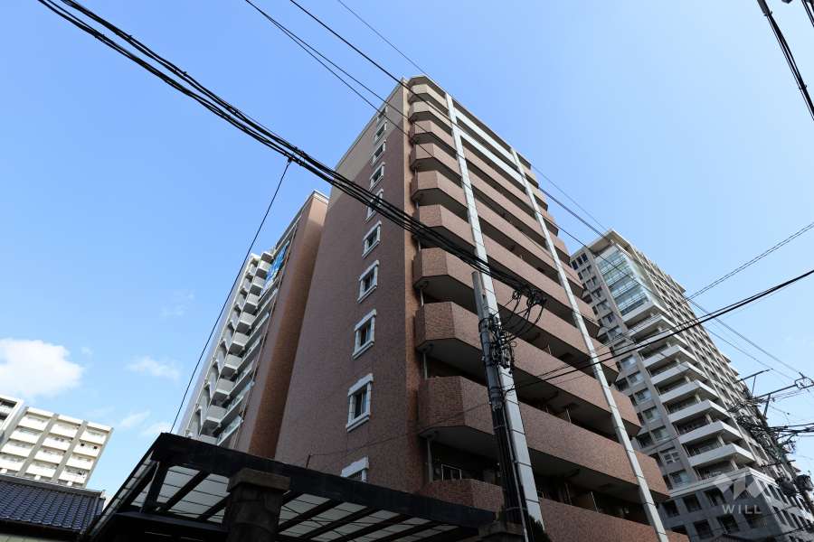 プレサンス桜通り葵の外観（南西側から）