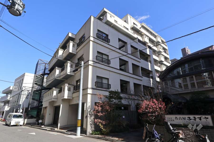 スカイレジデンス太平の外観（南西側から）