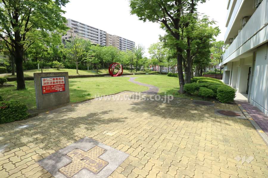 敷地内にある公園