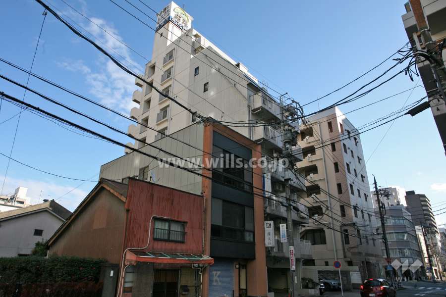 荘苑泉の外観(北西側から)