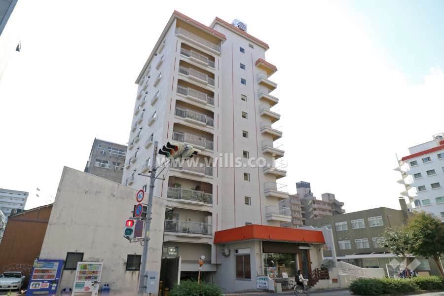 第1オレンジ久屋マンションの外観（北東側から）