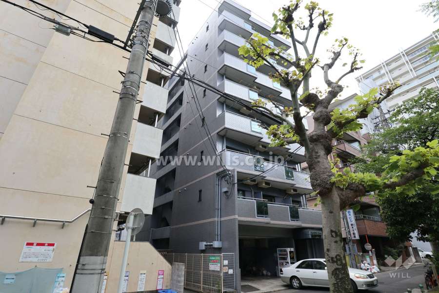 グランデール泉の外観（北東側から）