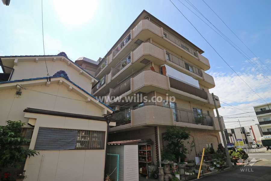 宝大幸ハイツの外観（北西側から）