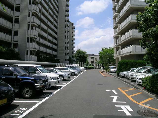 敷地内の駐車場