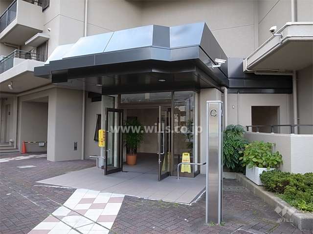 C棟のエントランス