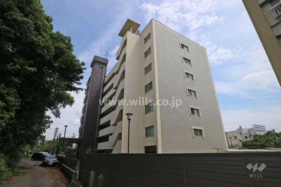 コーポ木ヶ崎の外観（北西側から）