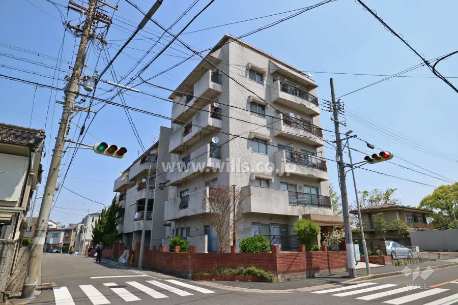 タヒラキマンションの外観(南西側から)