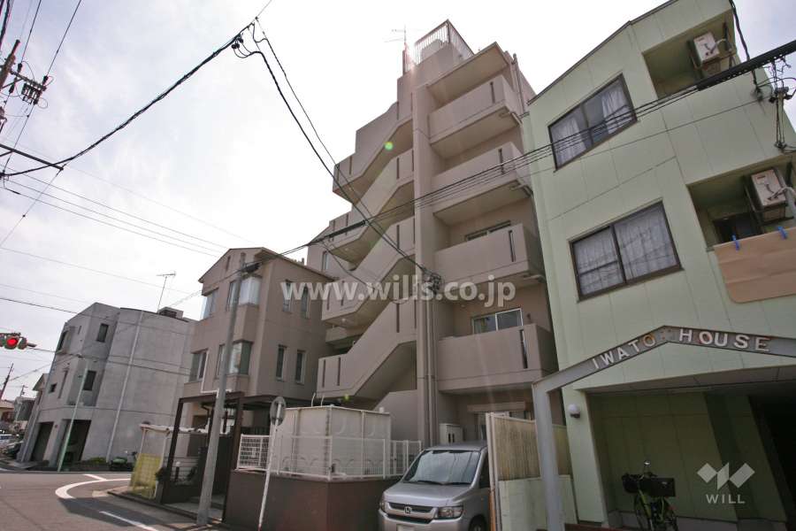 ナビシティ岩戸の外観(北西側から)
