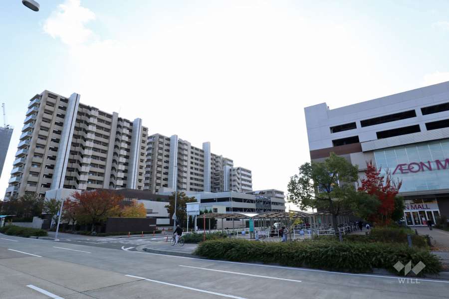 アリーナシティの外観（北東側から）