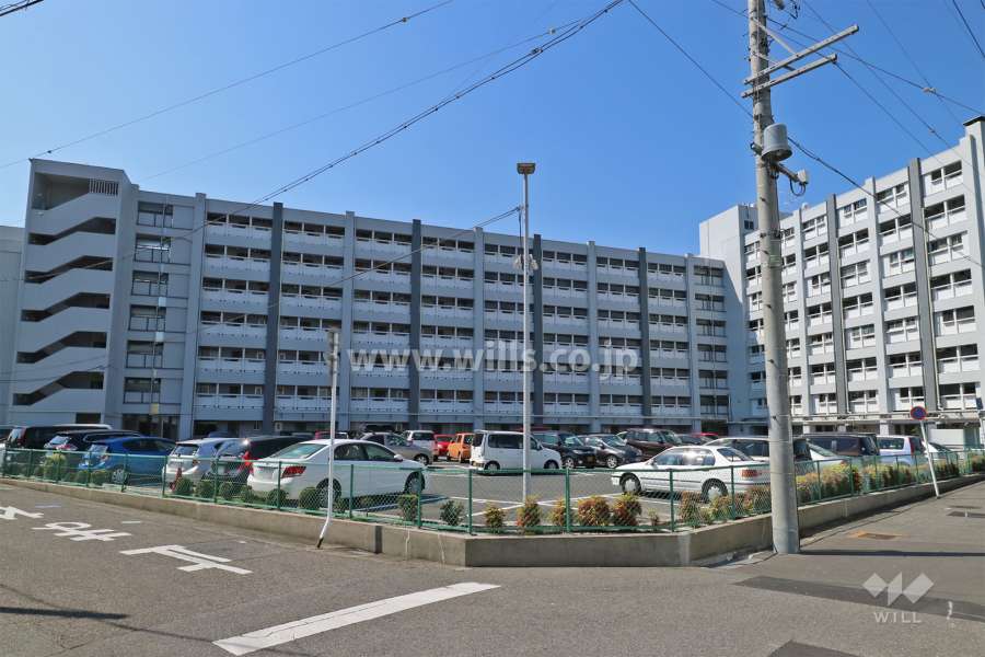 駈上住宅A棟の外観(北側から)