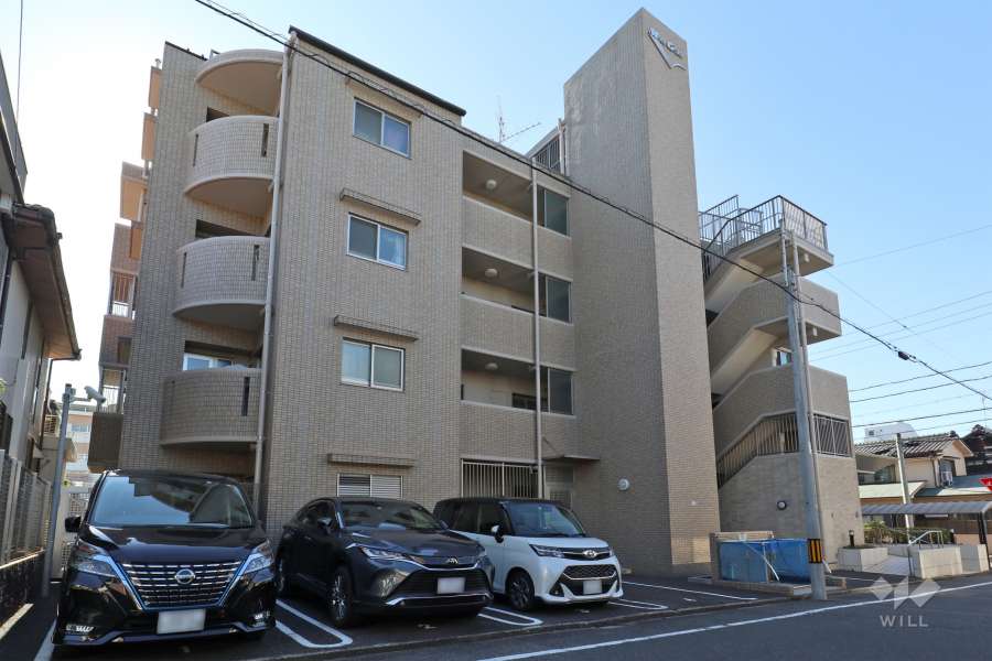 モアグレース桜本町の外観（北東側から）