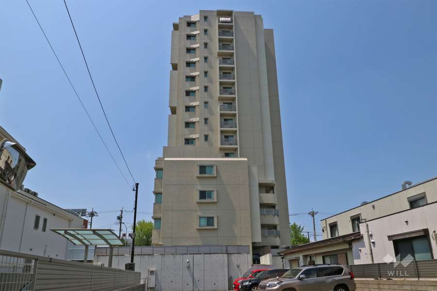ユニーブル桜台の外観(東側から)