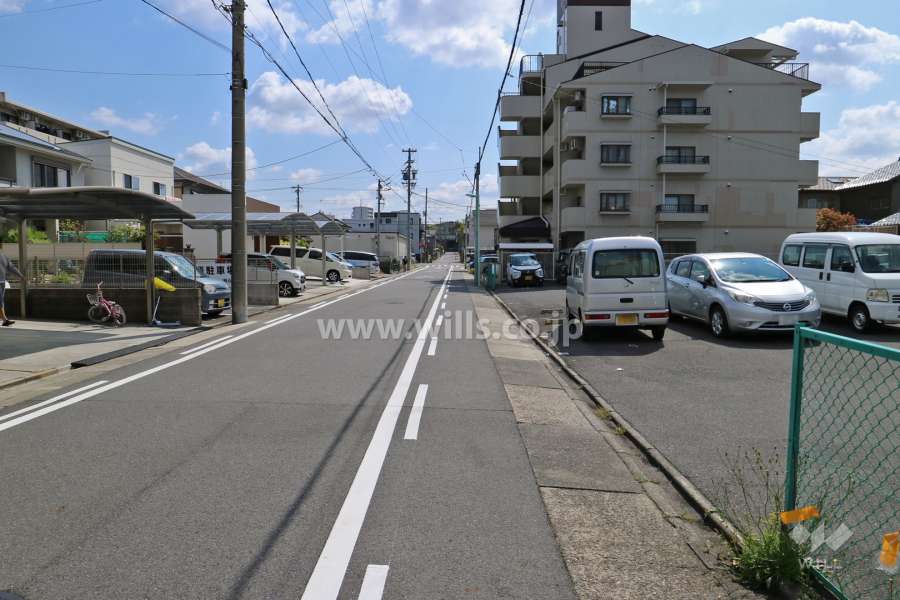 敷地前面道路