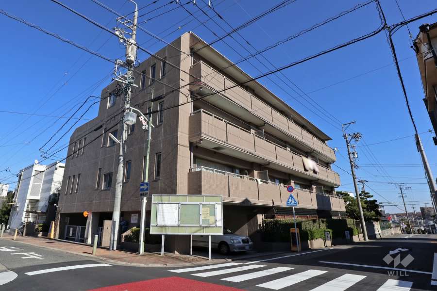 桜本町シティハウスの外観（南西側から）