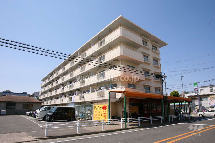 藤和道徳サンコープの外観（南東側から）