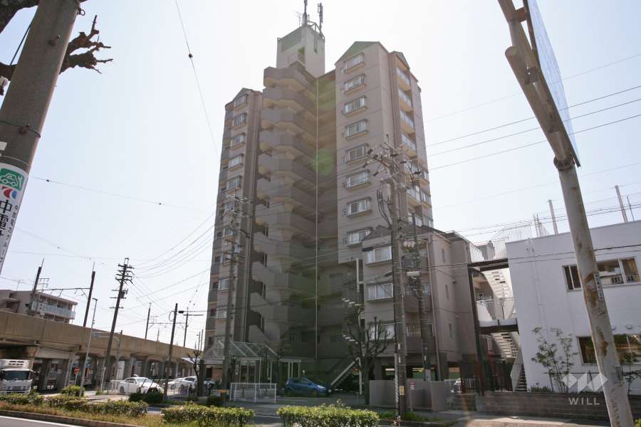 ナビシティ道徳の外観（北西側から）