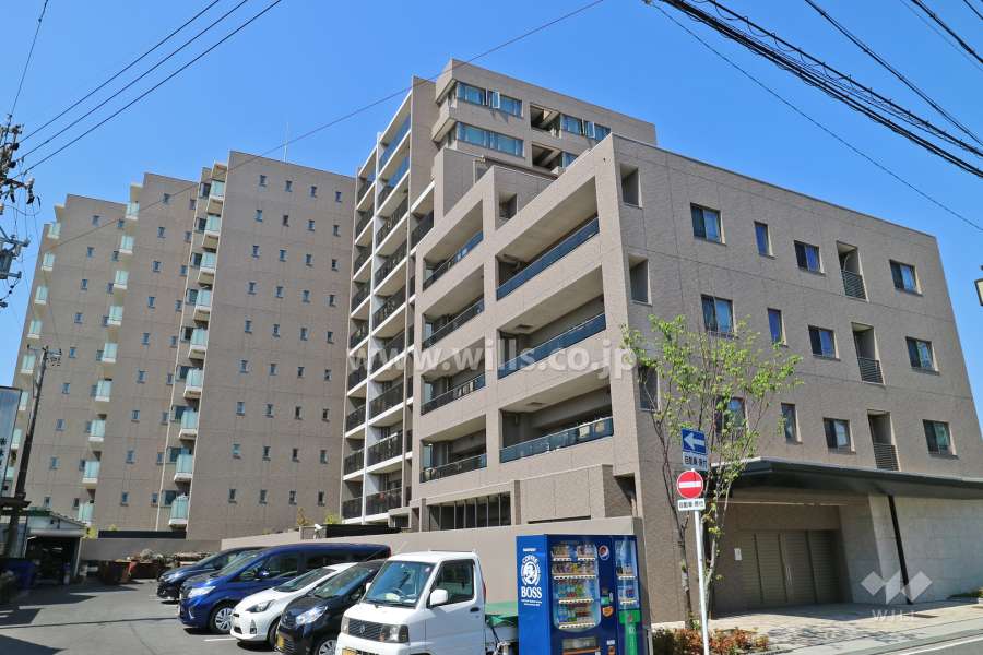 ライオンズ新瑞橋グランゲートの外観(北東側から)
