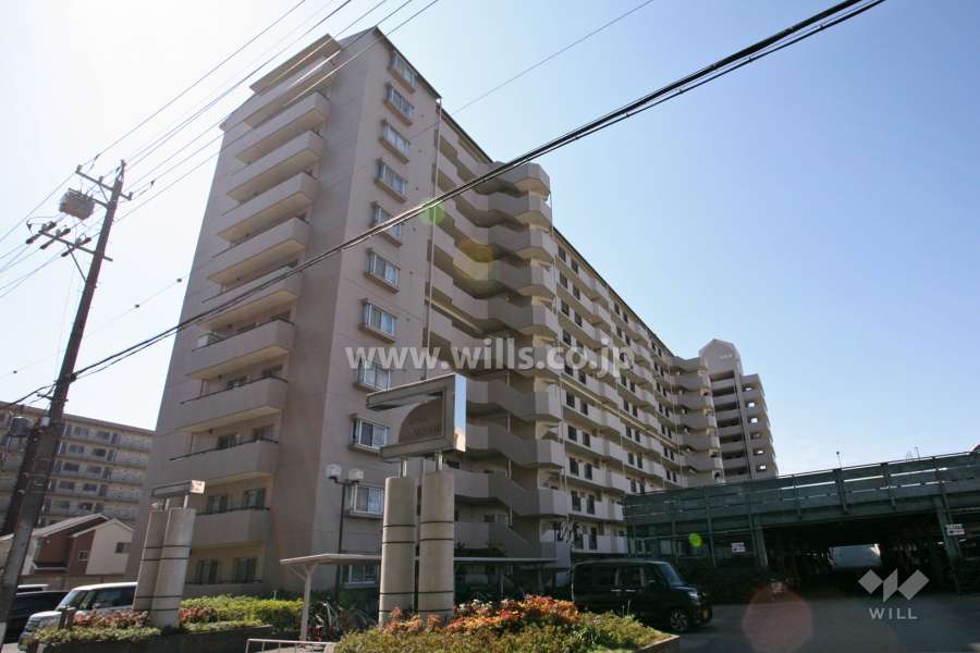 宝マンション神宮南の外観（北側から）