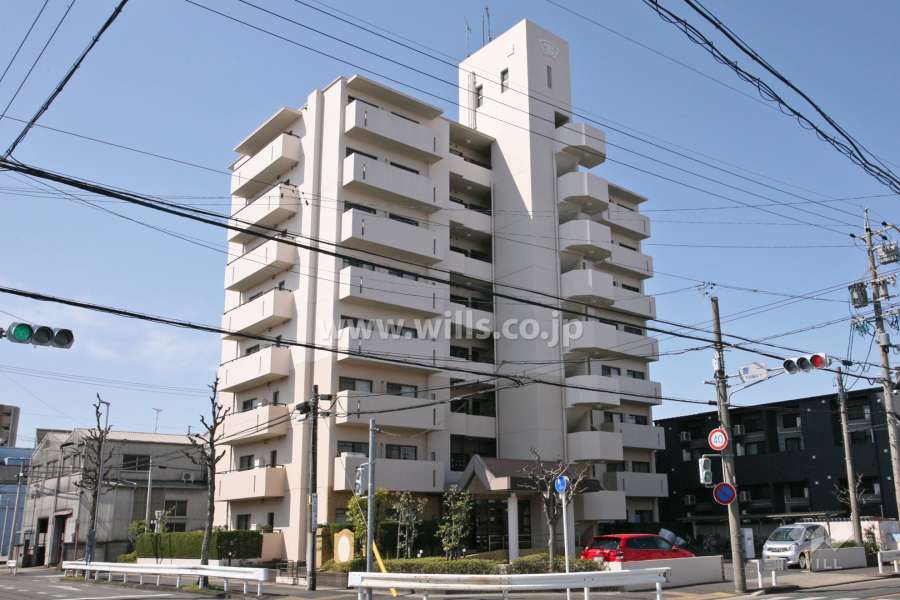 宝マンション豊の外観（北東側から）
