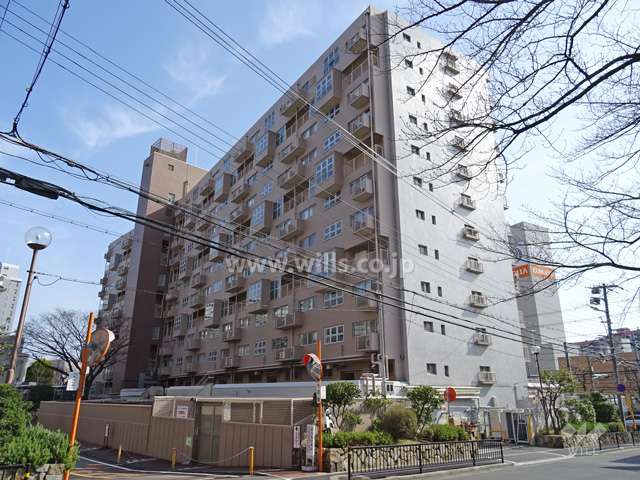 シーアイハイツ南千里A棟の外観（北西側から）