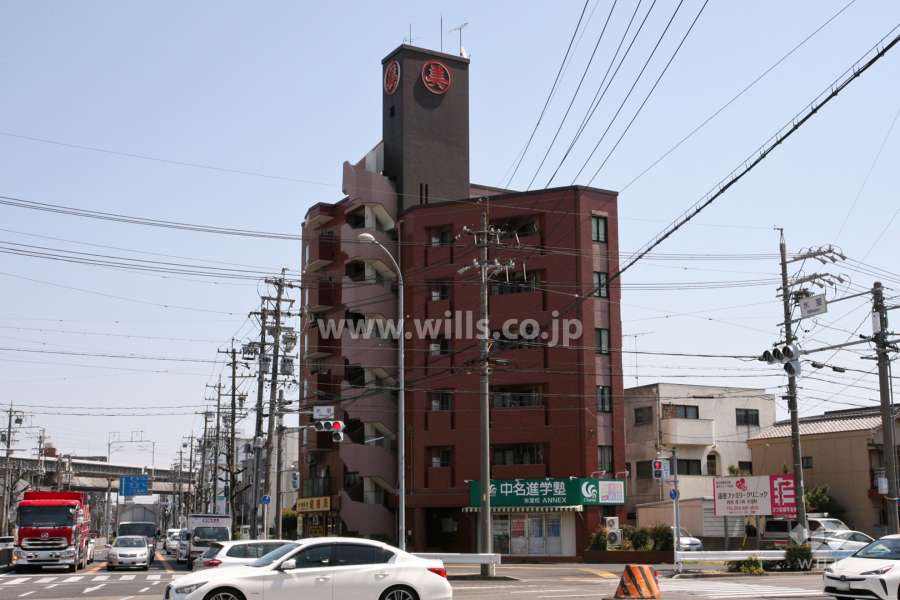 丸美ロイヤル道徳の外観（西側から）