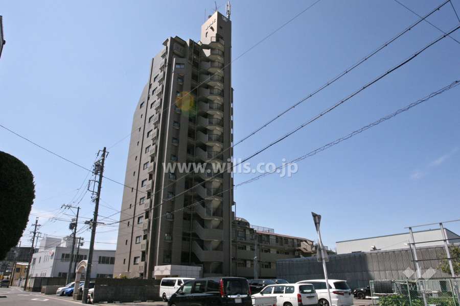 宝マンション道徳東第2の外観（北東側から）