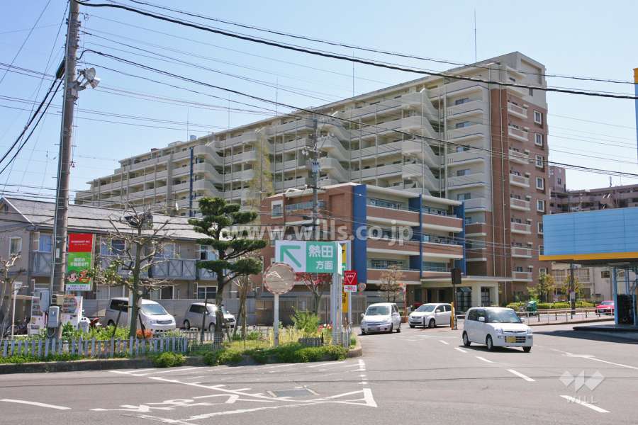 ザ・サザンクロスの外観(北西側から)