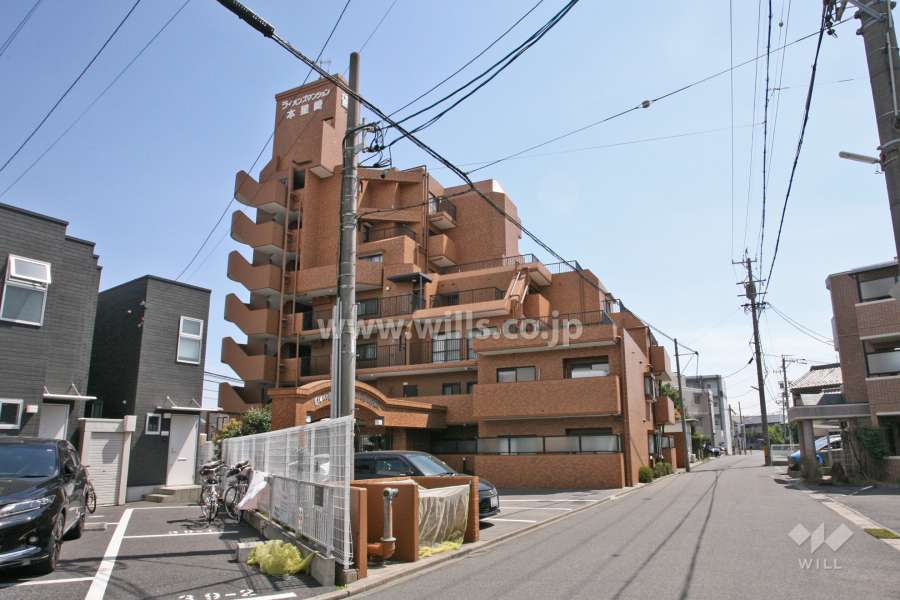 ライオンズマンション本星崎の外観(北西側から)