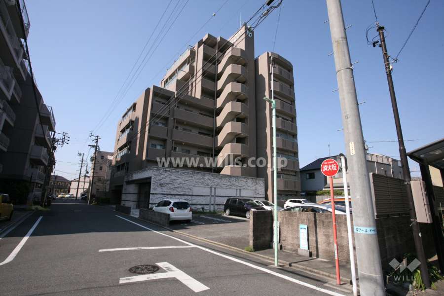 セントクレスト伝馬町の外観（北東側から）