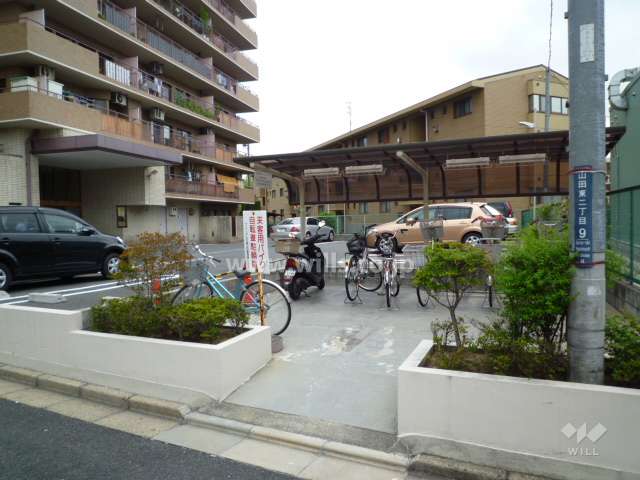 来客用駐輪場・駐車場