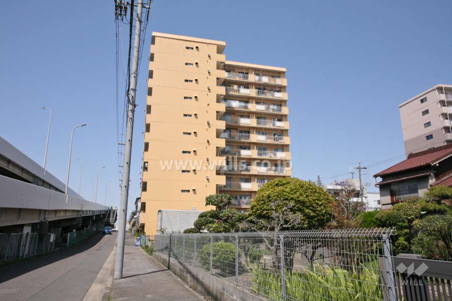 第1南陽ハイツの外観（東側から）