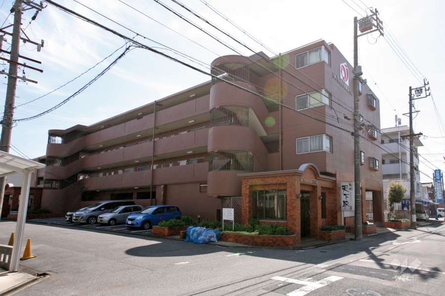 サンロワール柴田の外観(北西側から)