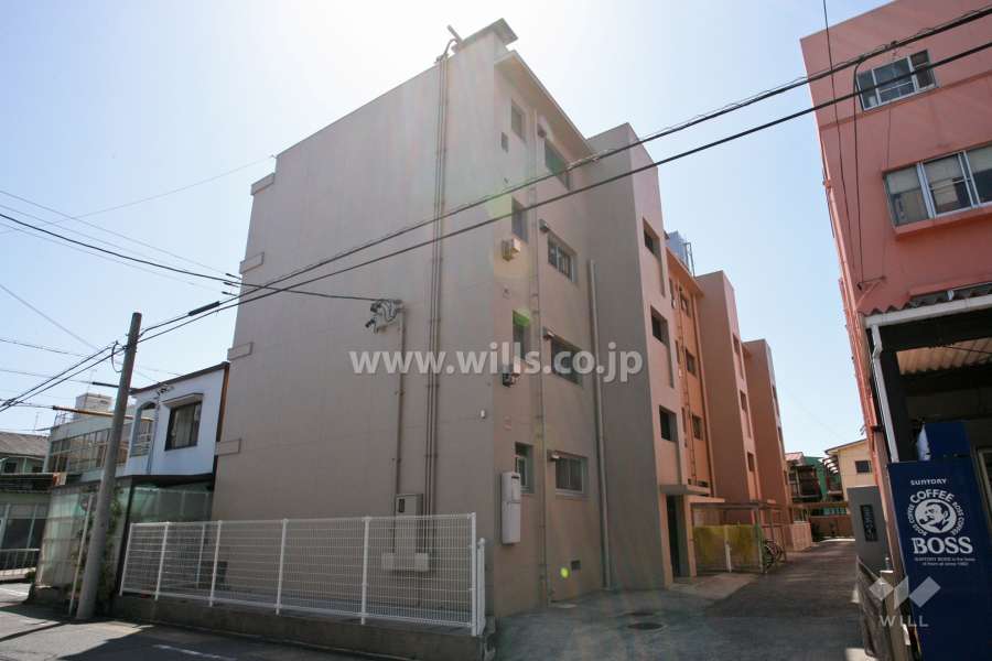 弥次ヱハイツの外観（北東側から）