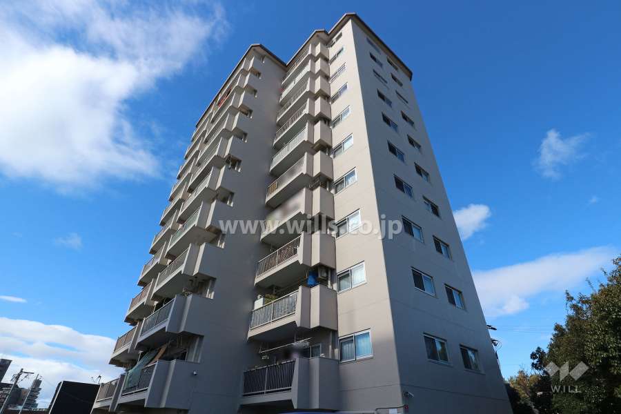 ニューコーポ白鳥の外観（南東側から）