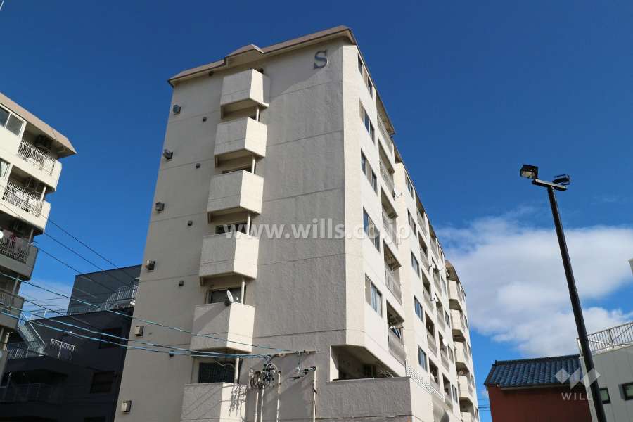 一番町ハウスS棟の外観（南西側から）