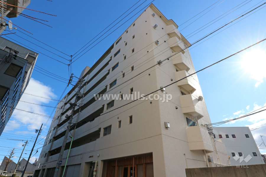 一番町ハウスS棟の外観（北西側から）