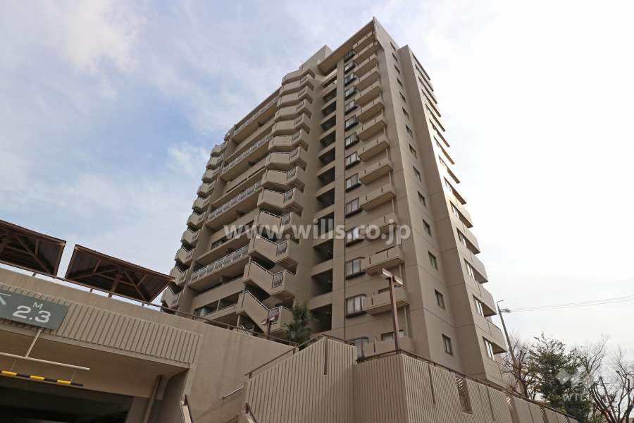 神宮東コーポラスの外観（北西側から）